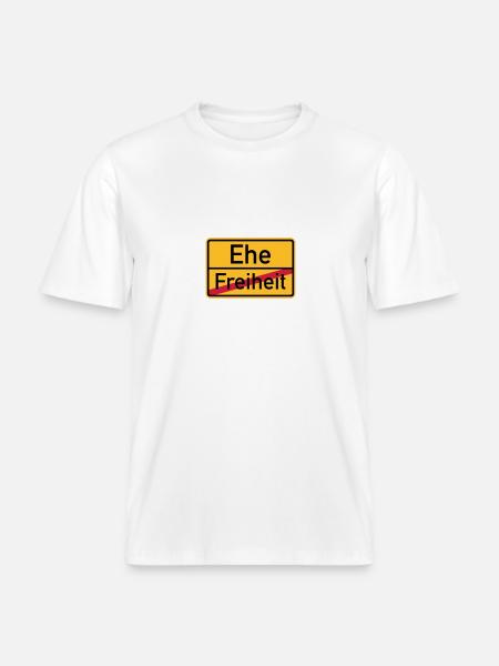 Ehe -  RELAXED FIT Unisex Organic T-Shirt - Weiß