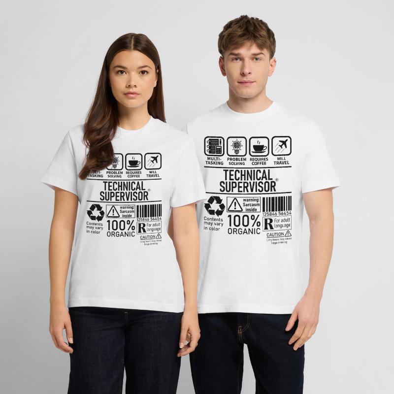 Technical Supervisor multi tasking problem solving  RELAXED FIT Unisex Organic T-Shirt