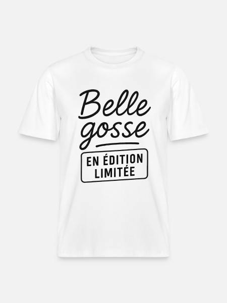 Petite Kid Limited Edition - RELAXED FIT Unisex Organic T-Shirt - white