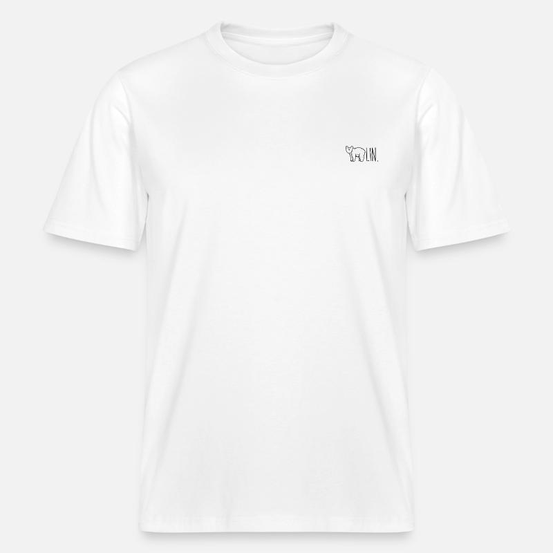 Berlin oder auch BÄRlin. -  RELAXED FIT Unisex Organic T-Shirt - Weiß
