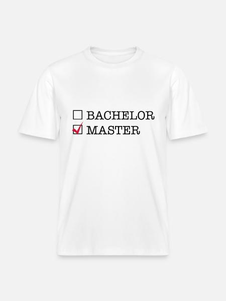 Master - RELAXED FIT Unisex Organic T-Shirt - Weiß