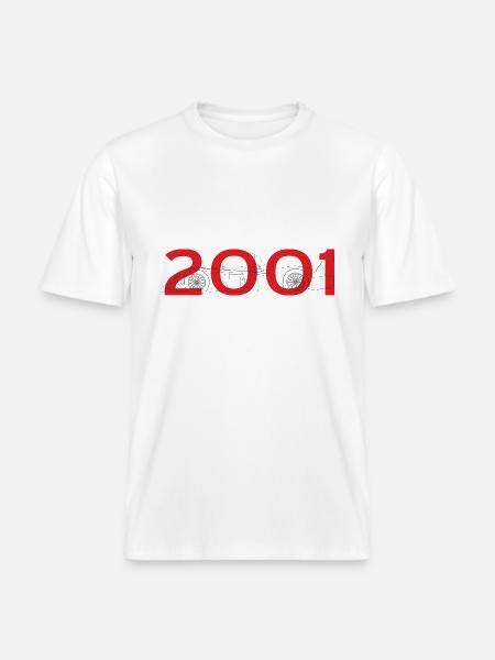 R8 Le Mans 2001 - RELAXED FIT Unisex Organic T-Shirt - Weiß
