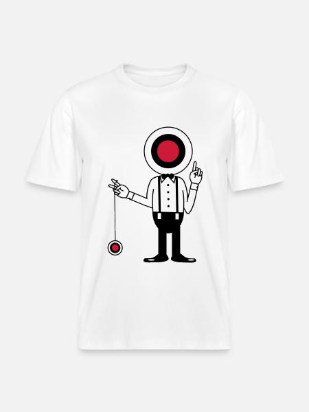 jojo - T-shirt unisexe RELAXED FIT en coton bio - blanc