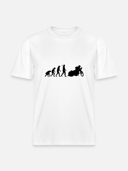 Speedway - RELAXED FIT Unisex Organic T-Shirt - Weiß