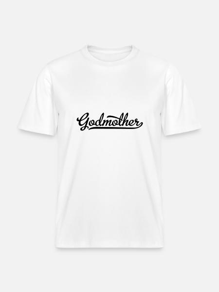 godmother - RELAXED FIT Unisex Organic T-Shirt - white