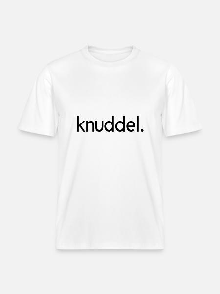 Knuddel -  RELAXED FIT Unisex Organic T-Shirt - Weiß