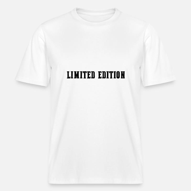 Édition limitée -  T-shirt unisexe RELAXED FIT en coton bio - blanc