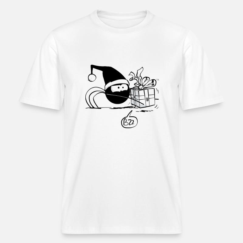 Beth die Spinne - Das Weihnachtsgeschenk -  RELAXED FIT Unisex Organic T-Shirt - Weiß