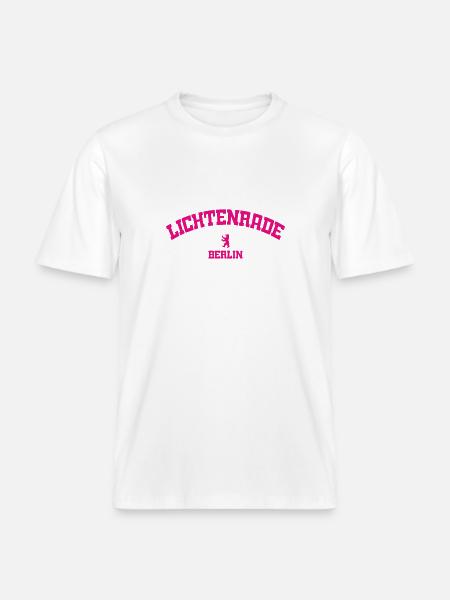 Lichtenrade - Berlin - Deutschland - German - RELAXED FIT Unisex Organic T-Shirt - Weiß