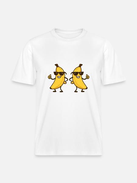 Babane Comic Cool 2 - RELAXED FIT Unisex Organic T-Shirt - white