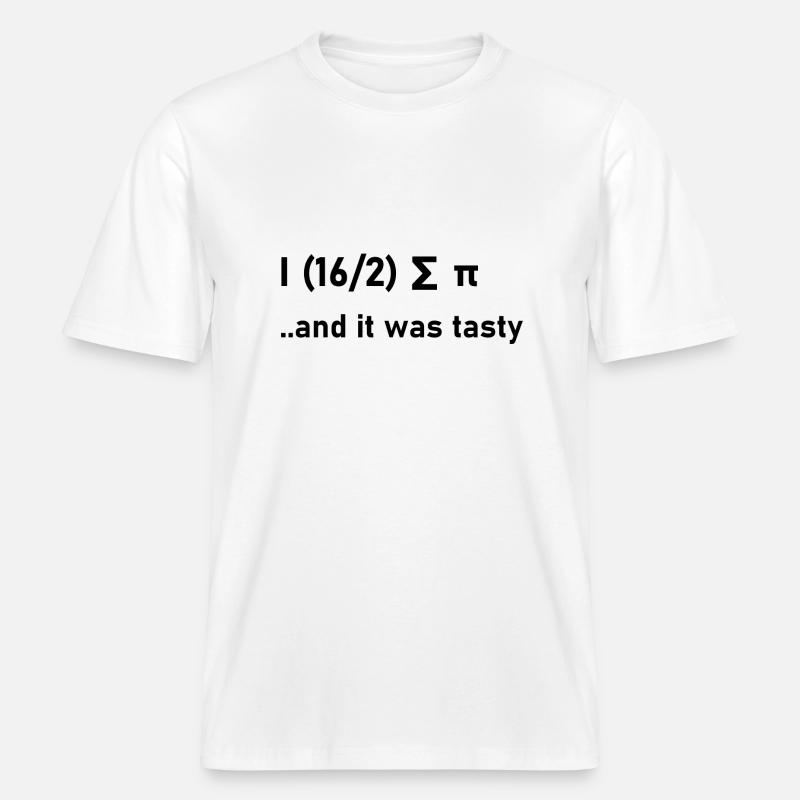 Mathewitz Mathemathik witzig Geschenk Geschenkidee -  RELAXED FIT Unisex Organic T-Shirt - Weiß