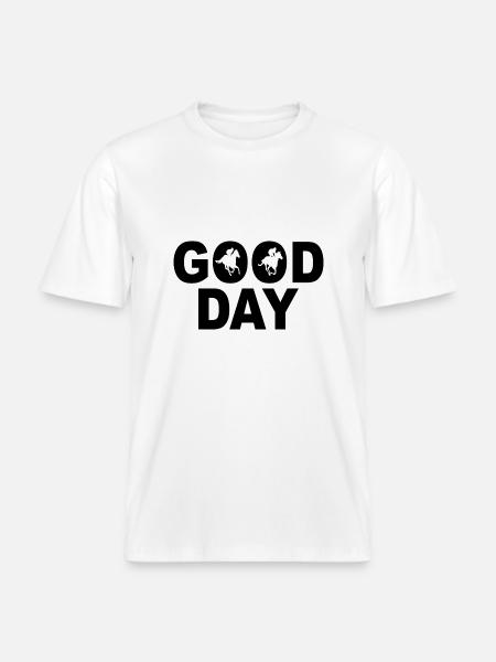 Equestrian Equestrian -  RELAXED FIT Unisex Organic T-Shirt - white