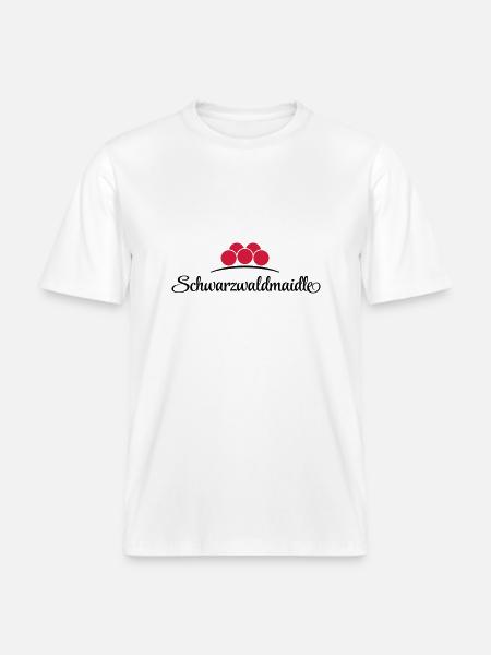 Schwarzwaldmaidle - RELAXED FIT Unisex Organic T-Shirt - Weiß