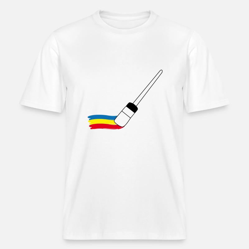 Painter | Painter | Painter painter - RELAXED FIT Unisex Organic T-Shirt - white