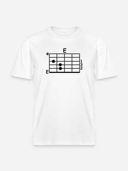 chord - RELAXED FIT Unisex Organic T-Shirt - white