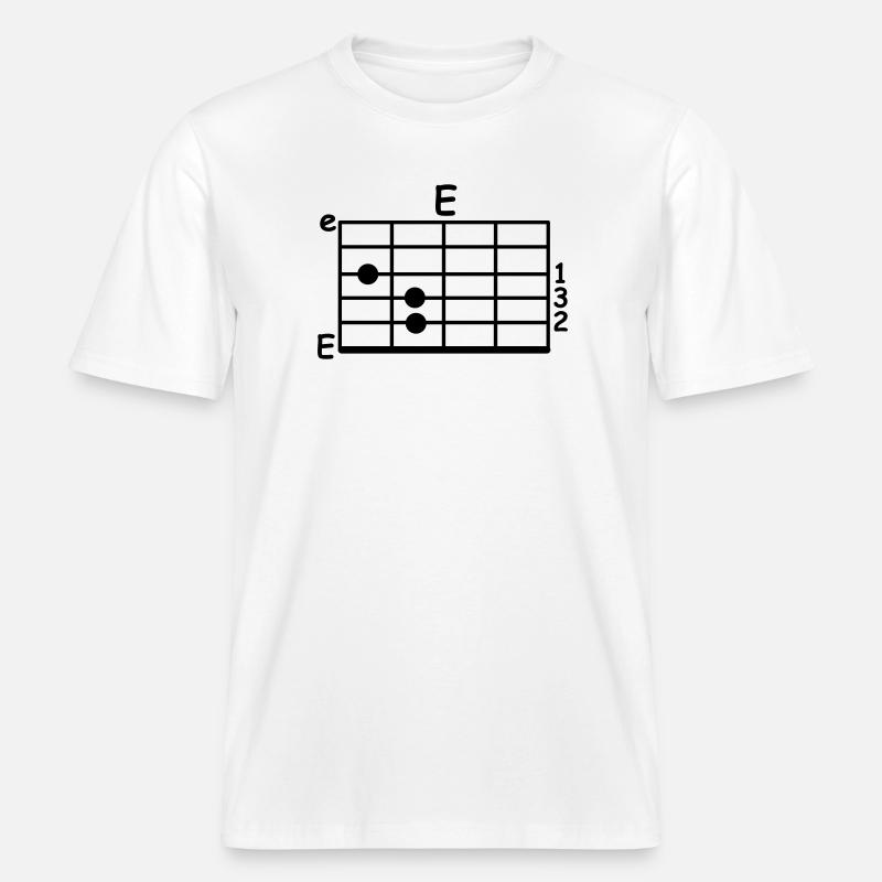 akkorde musiker -  RELAXED FIT Unisex Organic T-Shirt - Weiß