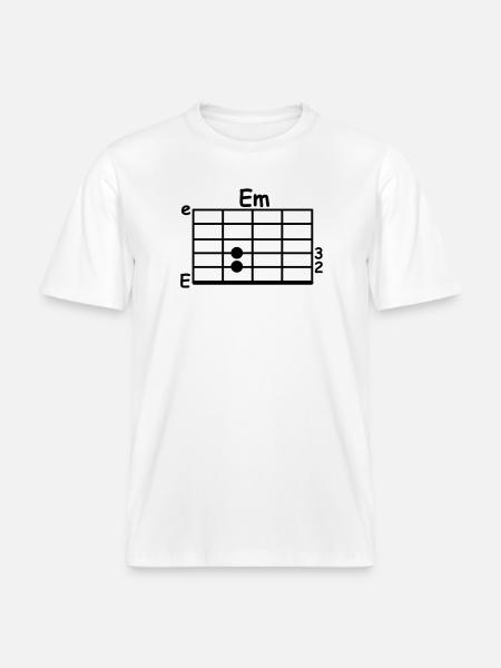 chord -  RELAXED FIT Unisex Organic T-Shirt - white