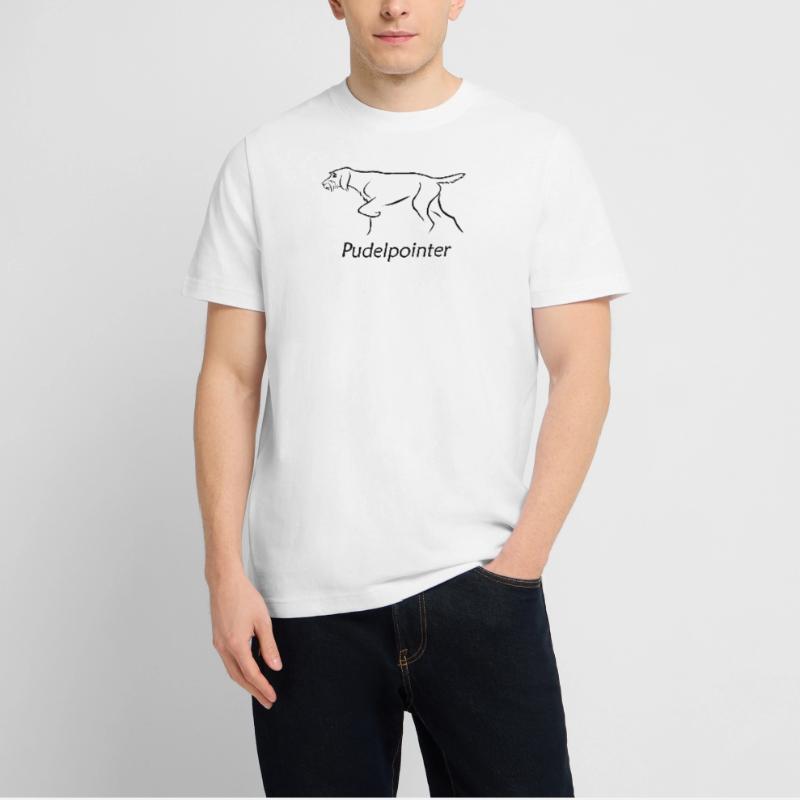 Poodle pointer  RELAXED FIT Unisex Organic T-Shirt