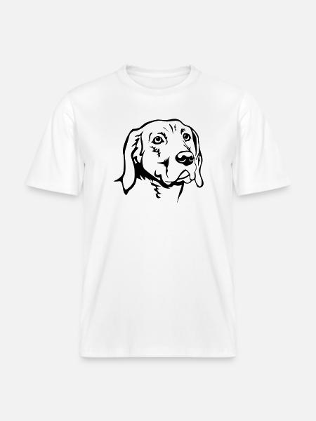 Gonczy Polski Head -  RELAXED FIT Unisex Organic T-Shirt - white