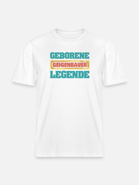 Beruf Geigenbauer - RELAXED FIT Unisex Organic T-Shirt - Weiß