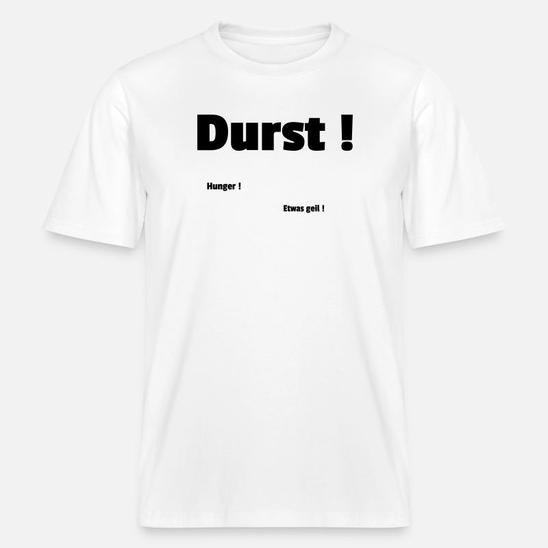 Durst -  RELAXED FIT Unisex Organic T-Shirt - Weiß