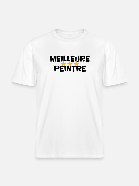 Beste Maler - RELAXED FIT Unisex Organic T-Shirt - Weiß
