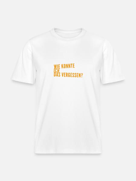 ich bin verwirrt - RELAXED FIT Unisex Organic T-Shirt - Weiß