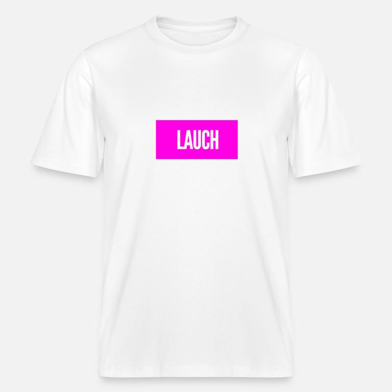 ich bin ein echter Lauch -  RELAXED FIT Unisex Organic T-Shirt - Weiß