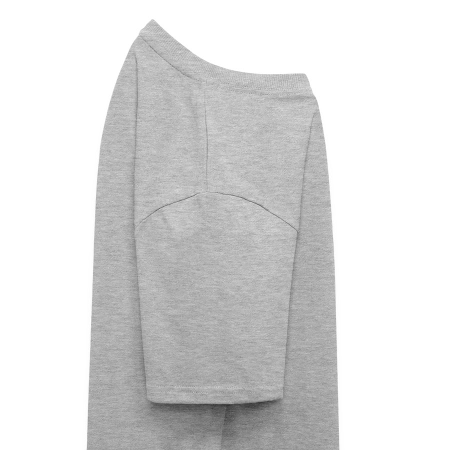Pisa badge on a  relaxed fit unisex organic t-shirt, heather grey, right