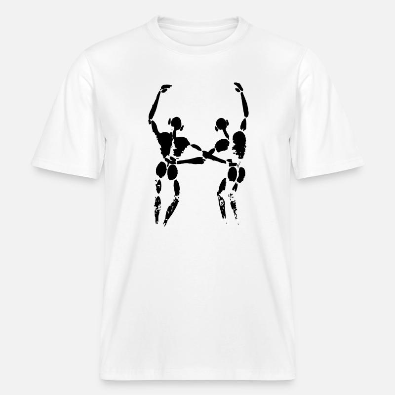 Amis -  T-shirt unisexe RELAXED FIT en coton bio - blanc