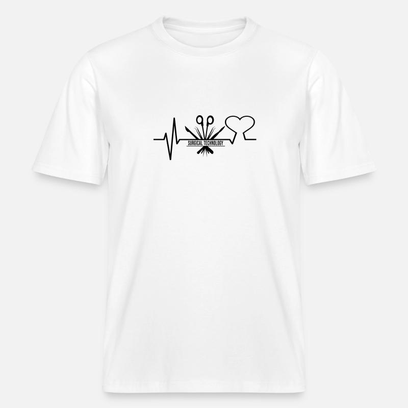 Chirurgisch-technischer Assistent Chirurg -  RELAXED FIT Unisex Organic T-Shirt - Weiß