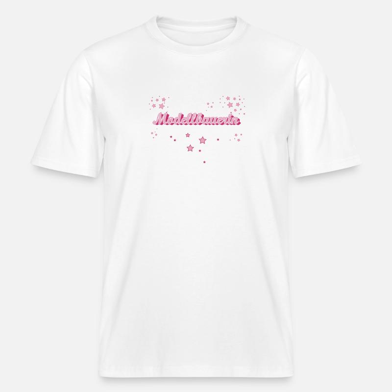 Technischer Abschluss-Geschenk Modellbauerin -  RELAXED FIT Unisex Organic T-Shirt - Weiß