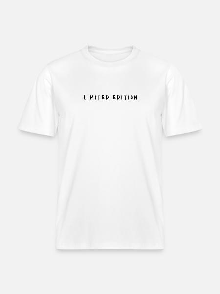 Limited Edition - RELAXED FIT Unisex Organic T-Shirt - white