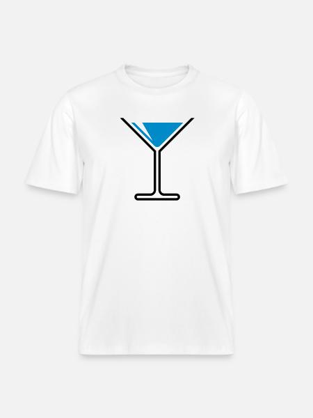 XFreizeitspass (Skyblue) - RELAXED FIT Unisex Organic T-Shirt - Weiß