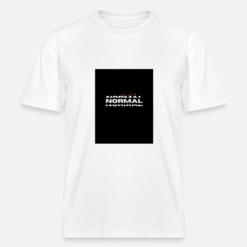 7813BB74 503B 4229 9E11 AB8F8D6C95C2 -  T-shirt unisexe RELAXED FIT en coton bio - blanc