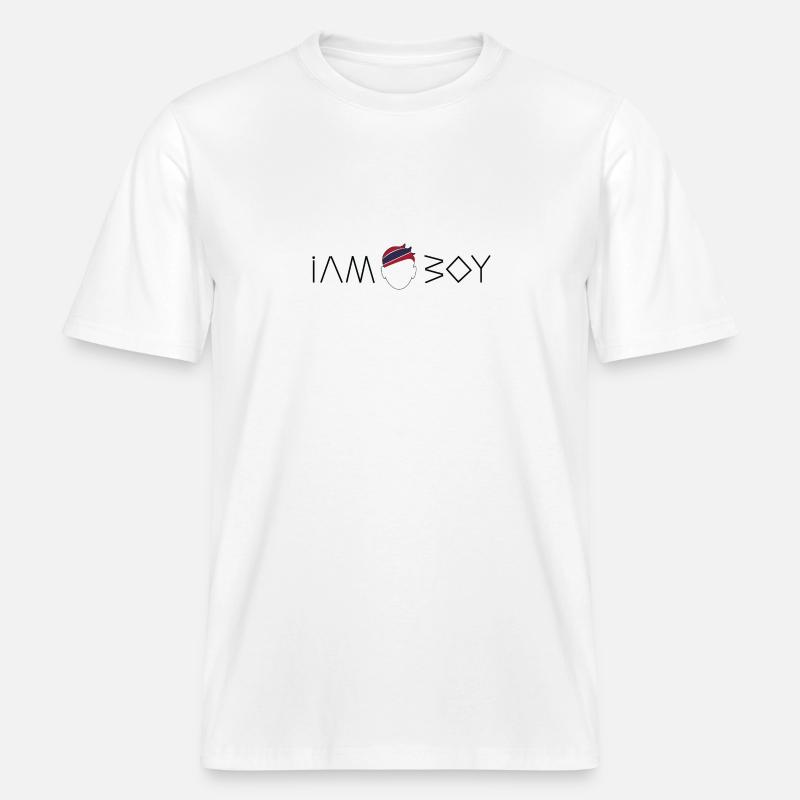 Ich bin ein thailändischer Junge - RELAXED FIT Unisex Organic T-Shirt - Weiß