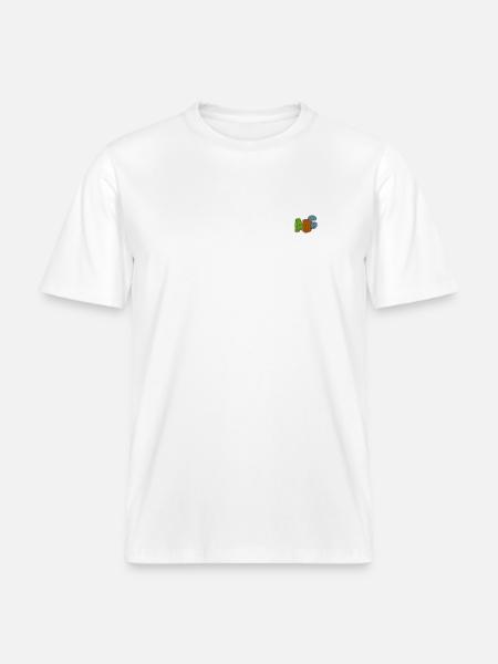 ABC -  T-shirt unisexe RELAXED FIT en coton bio - blanc