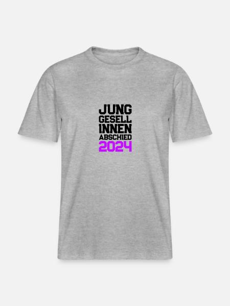 Hen Party 2024 Hen - RELAXED FIT Unisex Organic T-Shirt - heather grey