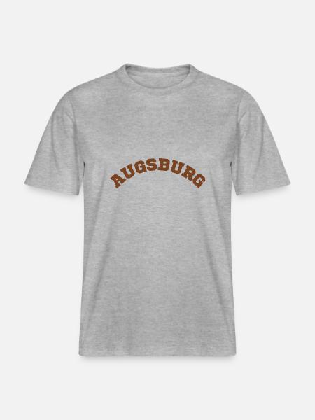 Augsburg - RELAXED FIT Unisex Organic T-Shirt - heather grey