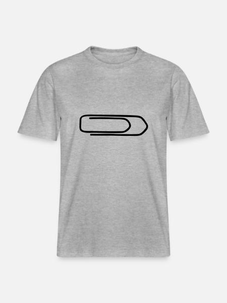 trombone -  T-shirt unisexe RELAXED FIT en coton bio - gris chiné