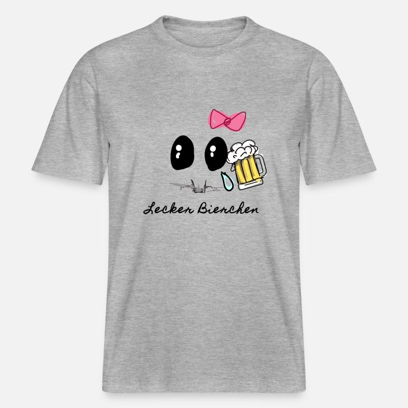 Hamster, dwarf hamster, illustration,sad hamster -  RELAXED FIT Unisex Organic T-Shirt - heather grey