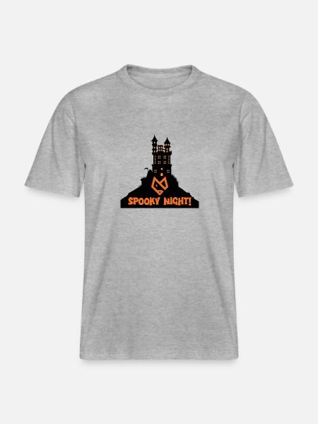 Gosages - Halloween Special -  RELAXED FIT Unisex Organic T-Shirt - heather grey