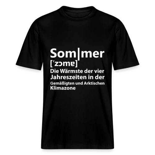 SOMMER DEFINITION - Beschreibung - Stanley/Stella Relaxed Fit Unisex Bio-T-Shirt Sparker 2.0