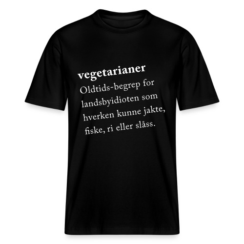 Vegetarianer definisjon - Stanley/Stella Sparker 2.0 relaxed fit økologisk unisex T-skjorte
