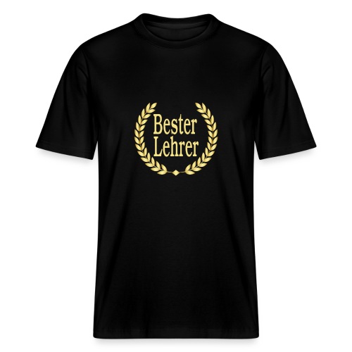 Lehrer Lehrkräfte Bester Lehrer Geschenkidee - Stanley/Stella Unisex Bio-T-Shirt SPARKER 