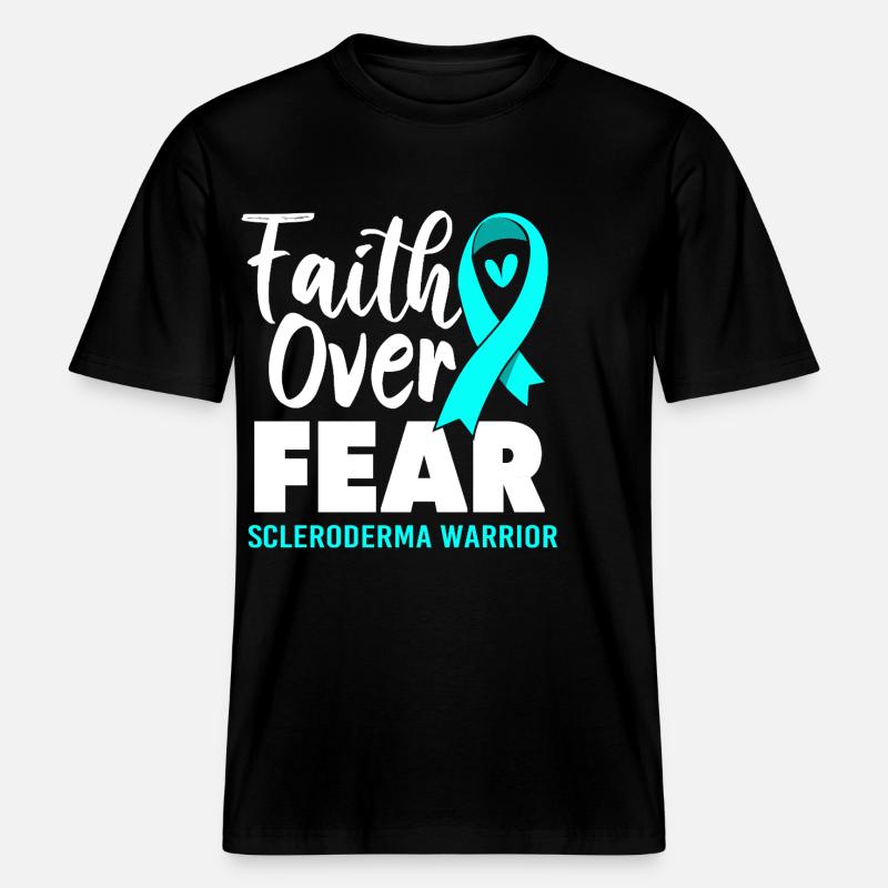 Scleroderma -  RELAXED FIT Unisex Organic T-Shirt - black