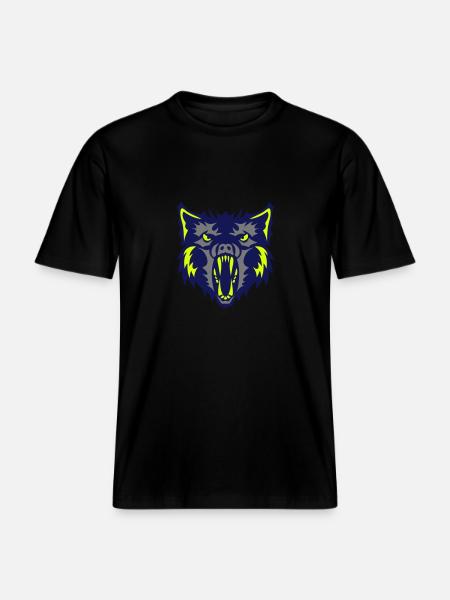 werewolf werewolf wolf 2 - RELAXED FIT Unisex Organic T-Shirt - black