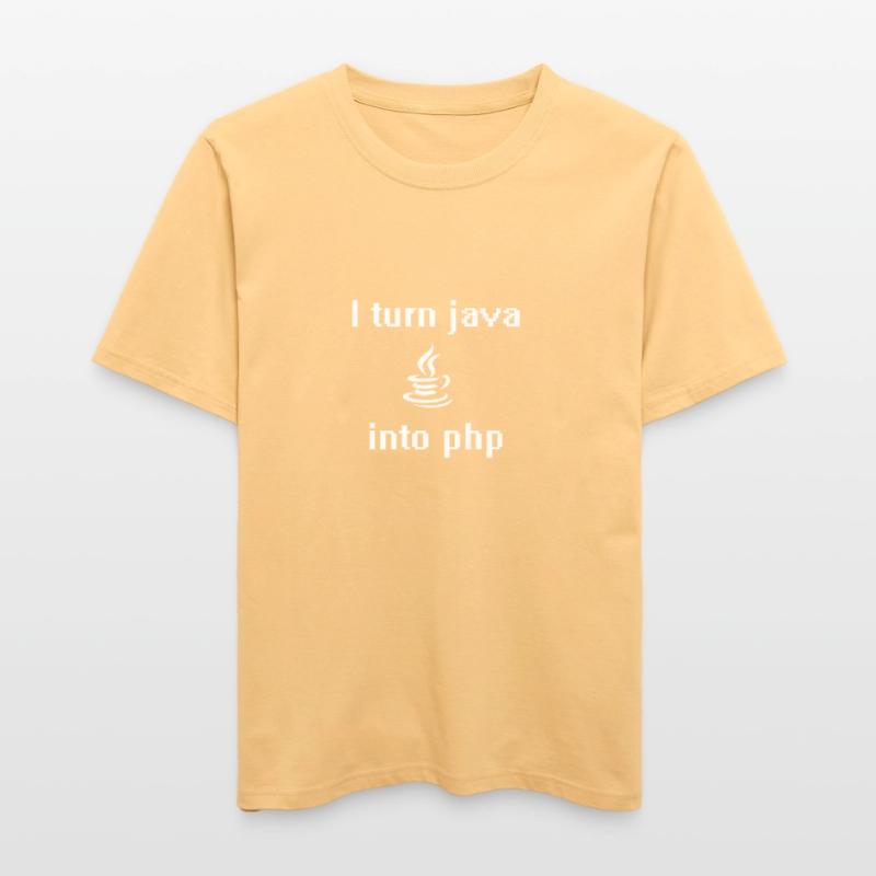 Je transforme java en php  T-shirt unisexe RELAXED FIT en coton bio