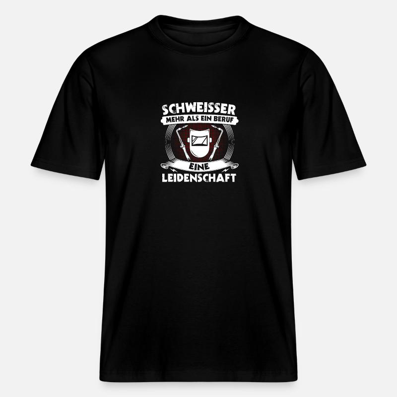 Soudage Soudeurs Soudeurs - T-shirt unisexe RELAXED FIT en coton bio - noir