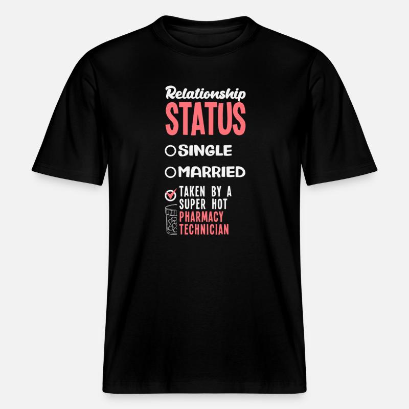 Pharmacist Pharmaceutical Technical - RELAXED FIT Unisex Organic T-Shirt - black